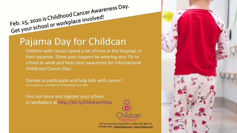 Pajama Day for Childcan Childcan
