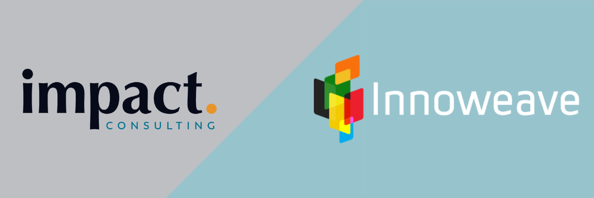 Impact Consulting and Innoweave Logos